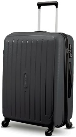 Carlton - Pheonix Large 4 Wheel Hard Suitcase - Black